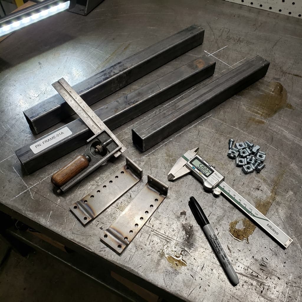 Steel fabrication work