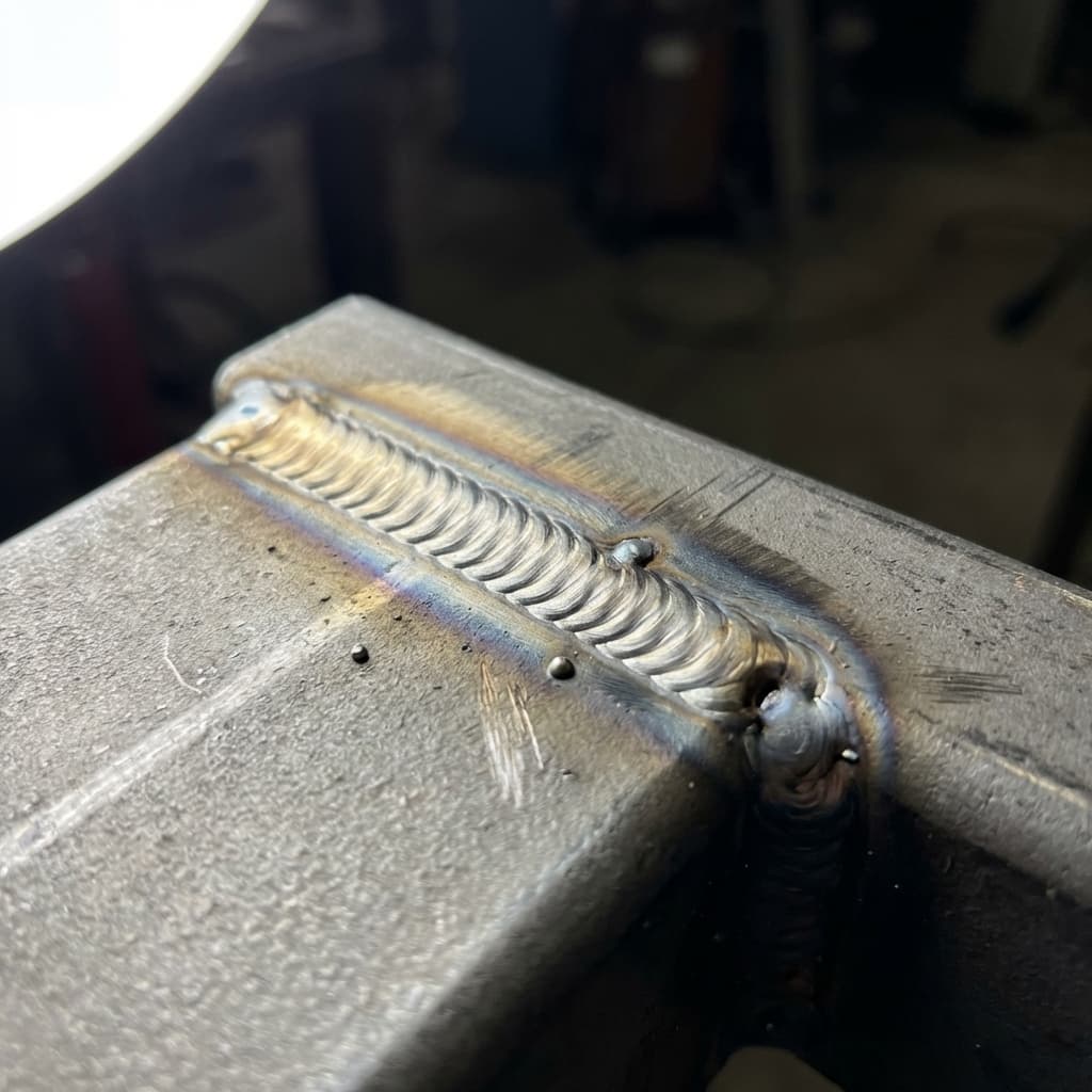 Precision welding detail